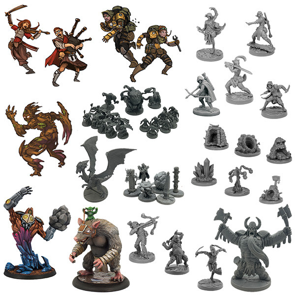 Myth Journeyman - Miniatures - Over the Top Bundle