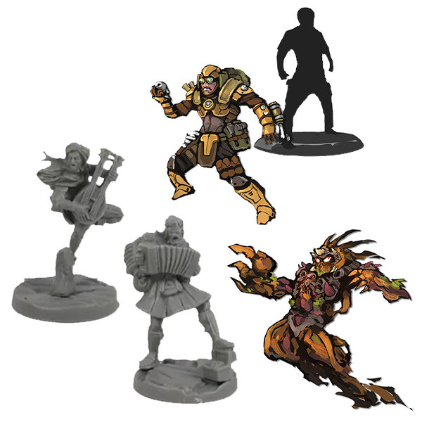 Myth Journeyman - Miniatures - Hero Pack